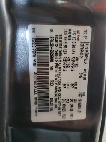 1B7GL32N42S690648 - 2002 DODGE DAKOTA SPORT GRAY photo 12