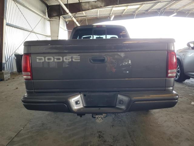1B7GL32N42S690648 - 2002 DODGE DAKOTA SPORT GRAY photo 6