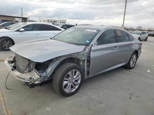 1HGCV1F10LA102371 - 2020 HONDA ACCORD LX SILVER photo 1