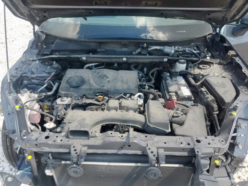 2T3W1RFV5NW204259 - 2022 TOYOTA RAV4 XLE GRAY photo 12