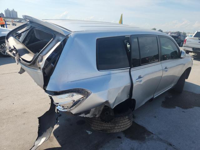 5TDZK3EH8DS089823 - 2013 TOYOTA HIGHLANDER BASE GRAY photo 3