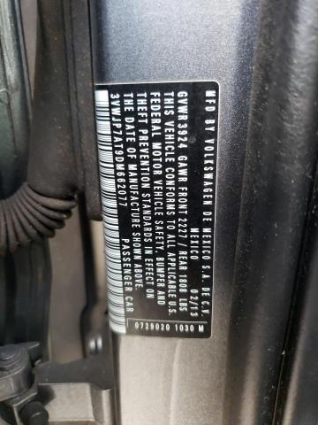 3VWJP7AT9DM662077 - 2013 VOLKSWAGEN BEETLE SILVER photo 12