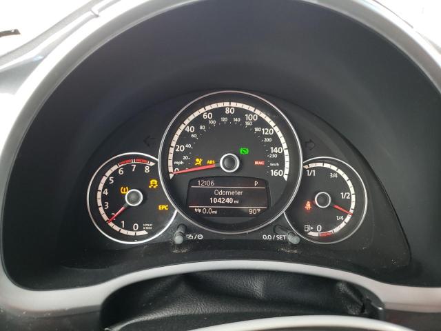 3VWJP7AT9DM662077 - 2013 VOLKSWAGEN BEETLE SILVER photo 9