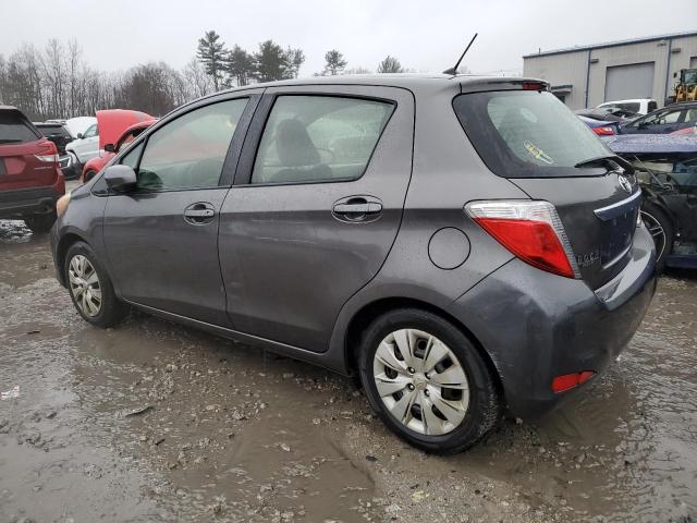 JTDKTUD37CD522200 - 2012 TOYOTA YARIS GRAY photo 2