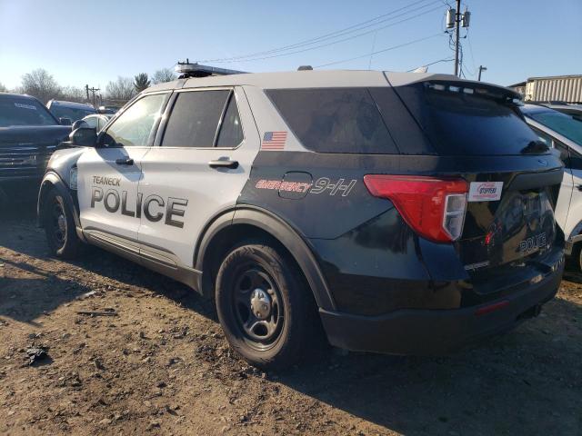 1FM5K8ABXLGC36841 - 2020 FORD EXPLORER POLICE INTERCEPTOR TWO TONE photo 2