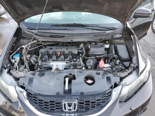 2HGFB2F51EH548340 - 2014 HONDA CIVIC LX BROWN photo 11