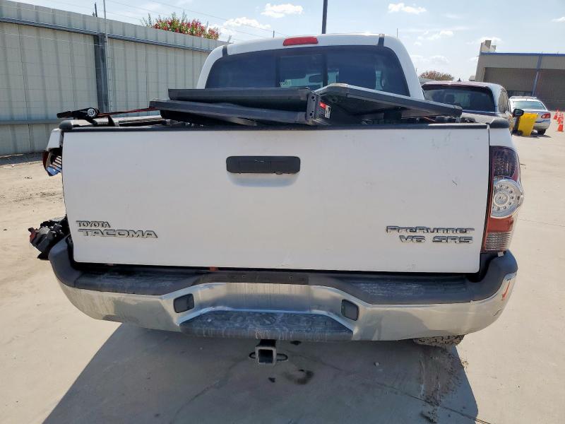 5TFJU4GN7DX031499 - 2013 TOYOTA TACOMA DOUBLE CAB PRERUNNER WHITE photo 6