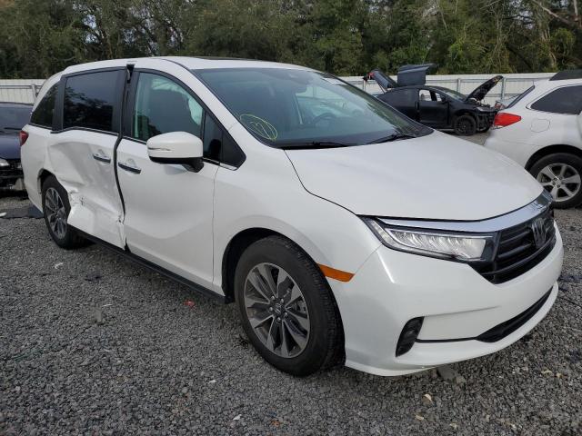 5FNRL6H67RB002983 - 2024 HONDA ODYSSEY EXL WHITE photo 4