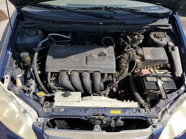 1NXBR32E04Z275953 - 2004 TOYOTA COROLLA CE 蓝色 照片 11