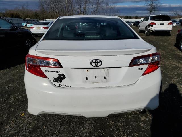 4T1BF1FK7CU543764 - 2012 TOYOTA CAMRY BASE WHITE photo 6