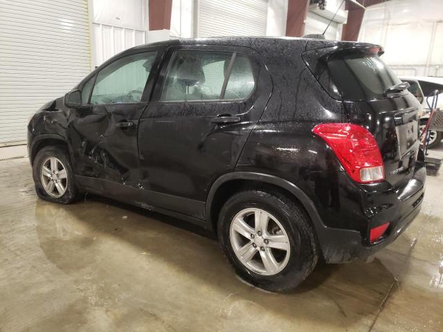 3GNCJNSB1KL196405 - 2019 CHEVROLET TRAX LS BLACK photo 2