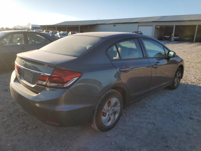 2HGFB2F59DH576871 - 2013 HONDA CIVIC LX GRAY photo 3