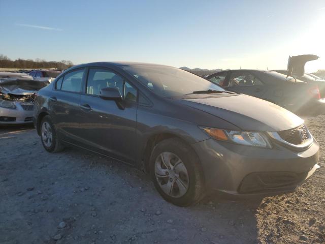 2HGFB2F59DH576871 - 2013 HONDA CIVIC LX GRAY photo 4