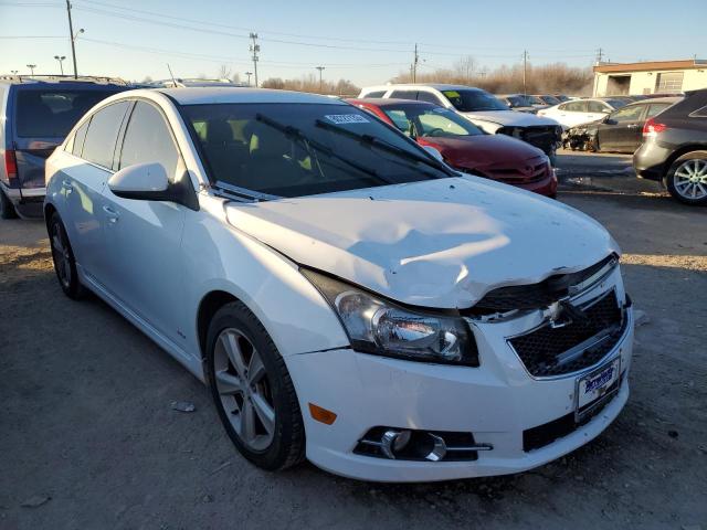 1G1PE5SB5E7290481 - 2014 CHEVROLET CRUZE LT WHITE photo 4