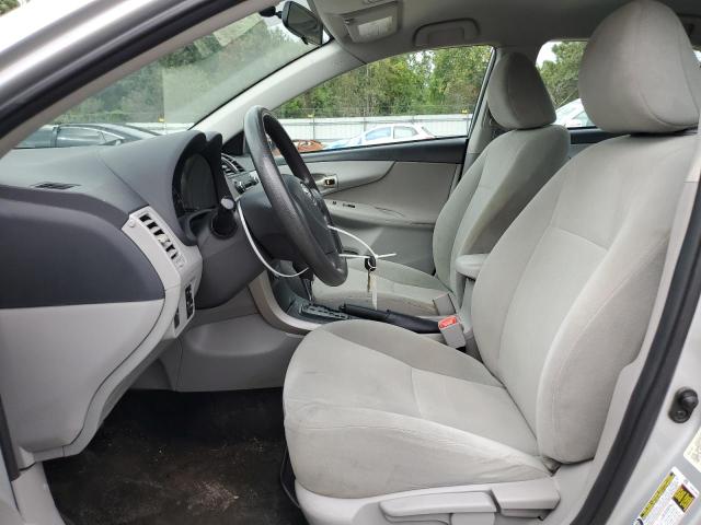 5YFBU4EE2DP154214 - 2013 TOYOTA COROLLA BASE ვერცხლისფერი ფოტო 7