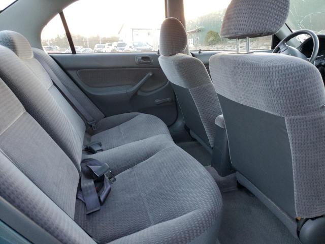 2HGEJ6615YH503411 - 2000 HONDA CIVIC BASE Dəniz mavisi foto 10