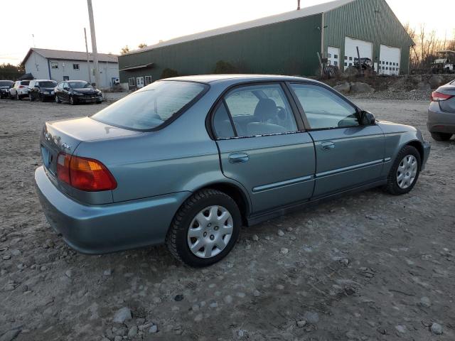 2HGEJ6615YH503411 - 2000 HONDA CIVIC BASE Dəniz mavisi foto 3