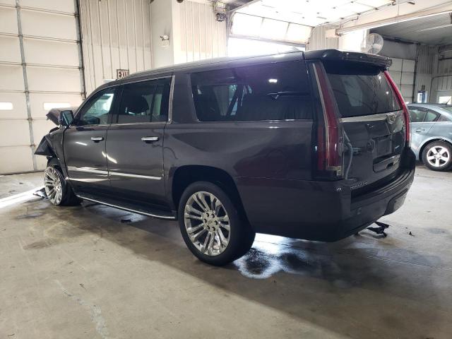 1GYS4HKJ4JR320687 - 2018 CADILLAC ESCALADE ESV LUXURY გრაფიტი ფოტო 2