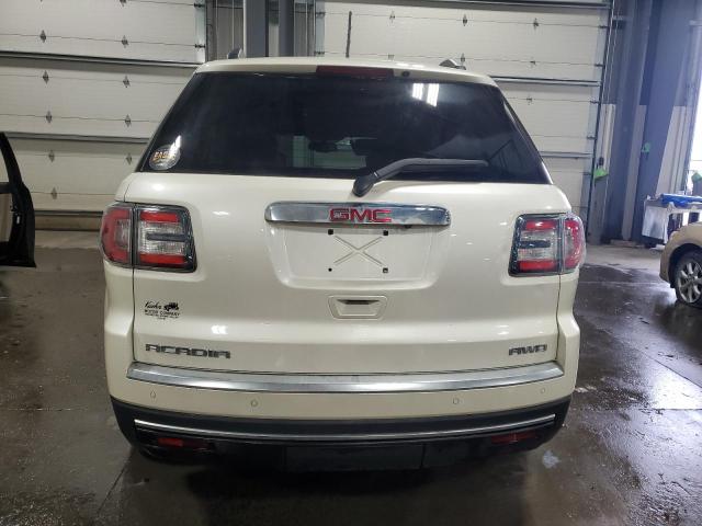 1GKKVRKD8EJ371167 - 2014 GMC ACADIA SLT-1 WHITE photo 6