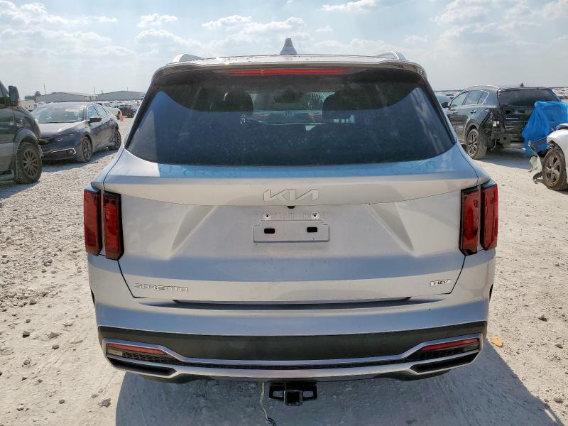 KNDRH4LG2P5223878 - 2023 KIA SORENTO EX Argent photo 6