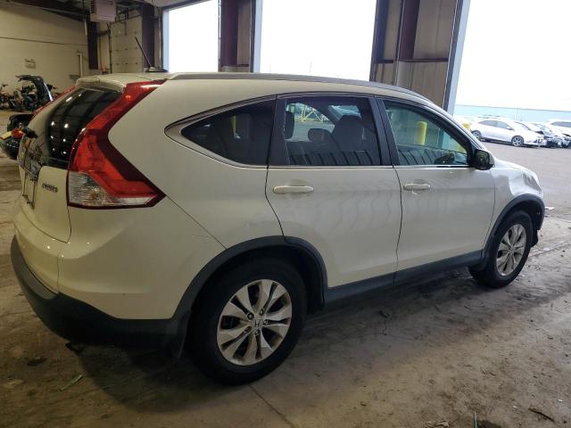 5J6RM4H74DL014986 - 2013 HONDA CR-V EXL WHITE photo 3