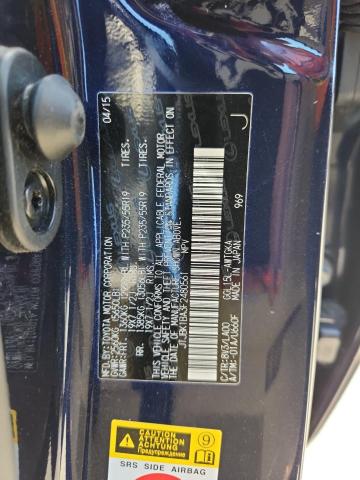 JTJBK1BA3F2480561 - 2015 LEXUS RX 350 BASE BLUE photo 13