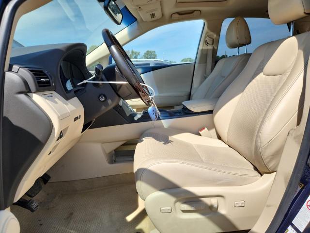 JTJBK1BA3F2480561 - 2015 LEXUS RX 350 BASE BLUE photo 7