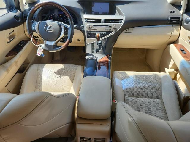 JTJBK1BA3F2480561 - 2015 LEXUS RX 350 BASE BLUE photo 8