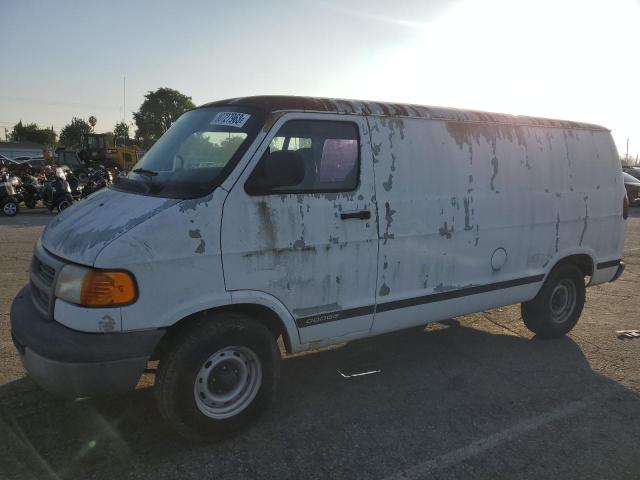 2B7HB11X72K100161 - 2002 DODGE RAM VAN B1500 WHITE photo 1