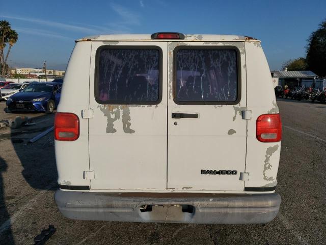 2B7HB11X72K100161 - 2002 DODGE RAM VAN B1500 WHITE photo 6