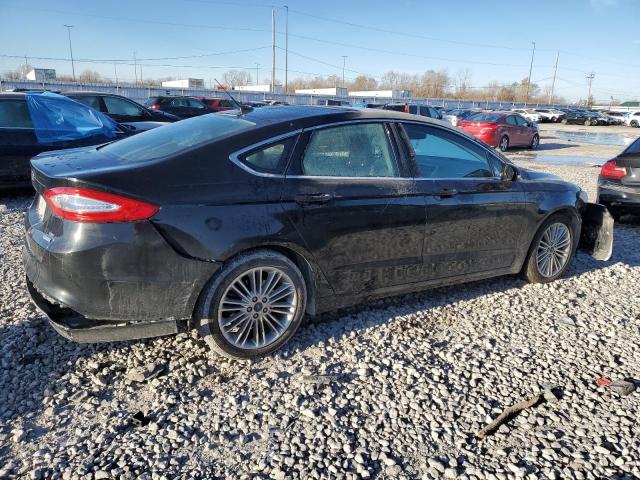 3FA6P0HD0FR135314 - 2015 FORD FUSION SE BLACK photo 3