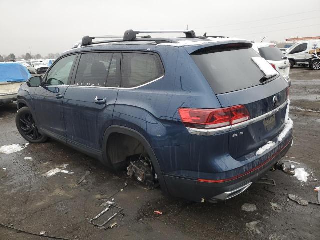 1V2KR2CA9PC506738 - 2023 VOLKSWAGEN ATLAS SE BLUE photo 2