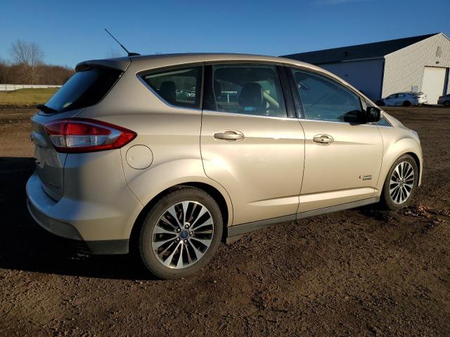 1FADP5FU4HL110439 - 2017 FORD C-MAX TITANIUM BEIGE photo 3