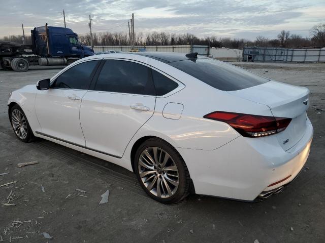 KMHGN4JF6JU229525 - 2018 GENESIS G80 ULTIMATE WHITE photo 2