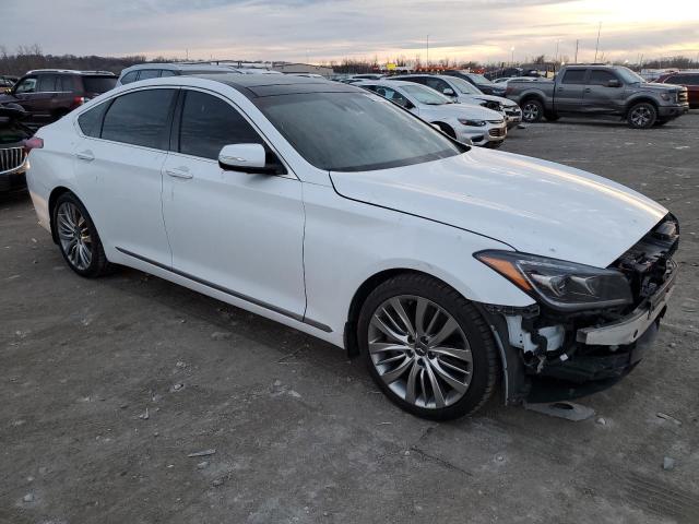 KMHGN4JF6JU229525 - 2018 GENESIS G80 ULTIMATE WHITE photo 4