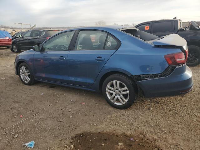 3VW2B7AJ8JM218704 - 2018 VOLKSWAGEN JETTA S BLUE photo 2