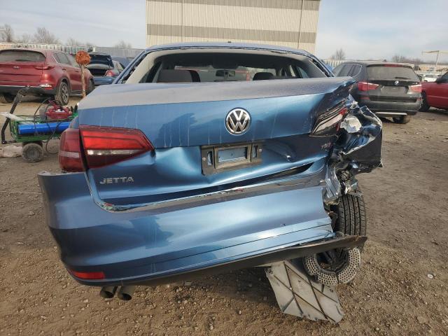 3VW2B7AJ8JM218704 - 2018 VOLKSWAGEN JETTA S BLUE photo 6