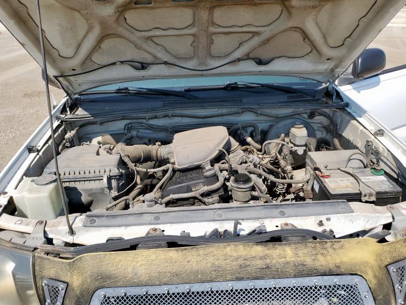 5TETX22NX7Z350596 - 2007 TOYOTA TACOMA ACCESS CAB Weiß Foto 11