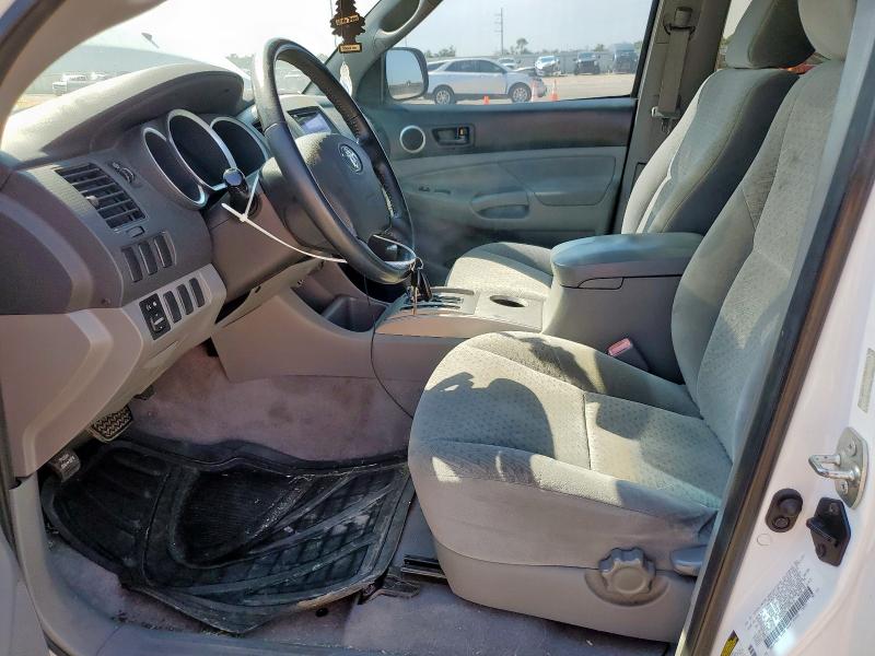 5TETX22NX7Z350596 - 2007 TOYOTA TACOMA ACCESS CAB Weiß Foto 7