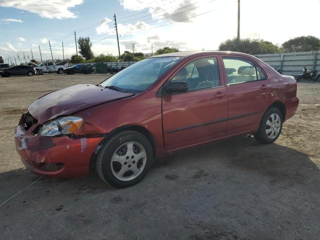 1NXBR32E85Z524999 - 2005 TOYOTA COROLLA CE RED photo 1