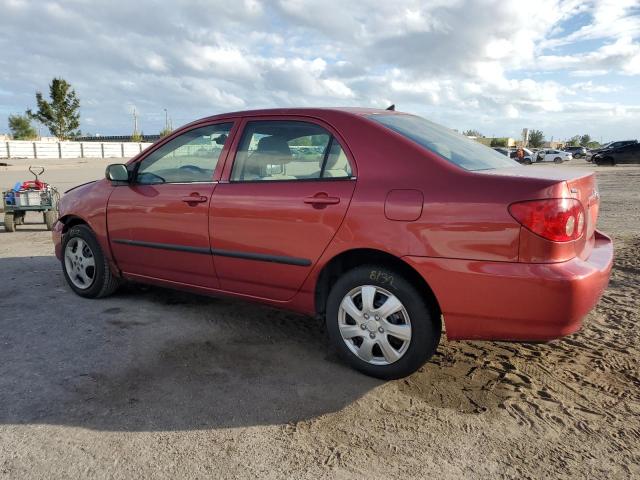 1NXBR32E85Z524999 - 2005 TOYOTA COROLLA CE RED photo 2