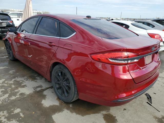 3FA6P0HD9HR241487 - 2017 FORD FUSION SE RED photo 2