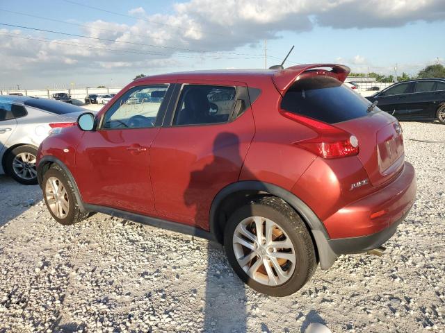 JN8AF5MR1BT014018 - 2011 NISSAN JUKE S RED photo 2