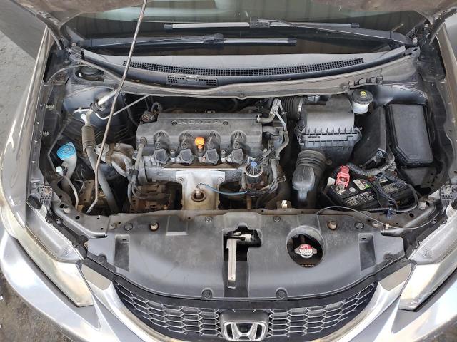 19XFB2F81DE083769 - 2013 HONDA CIVIC EX GRAY photo 11