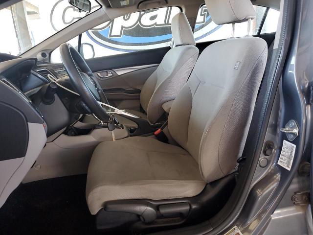 19XFB2F81DE083769 - 2013 HONDA CIVIC EX GRAY photo 7