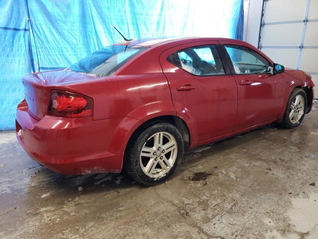 1C3CDZAB3CN165610 - 2012 DODGE AVENGER SE RED photo 3