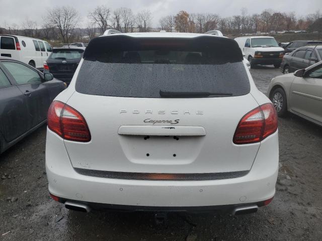 WP1AB2A22CLA48014 - 2012 PORSCHE CAYENNE S WHITE photo 6