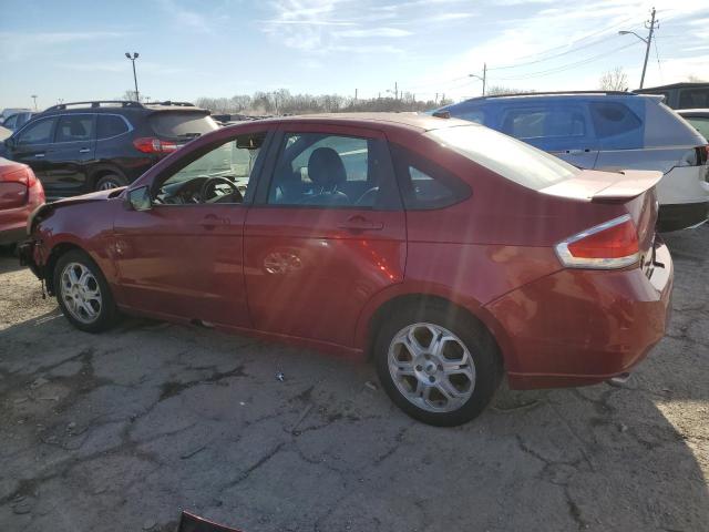 1FAHP36N09W242239 - 2009 FORD FOCUS SES RED photo 2