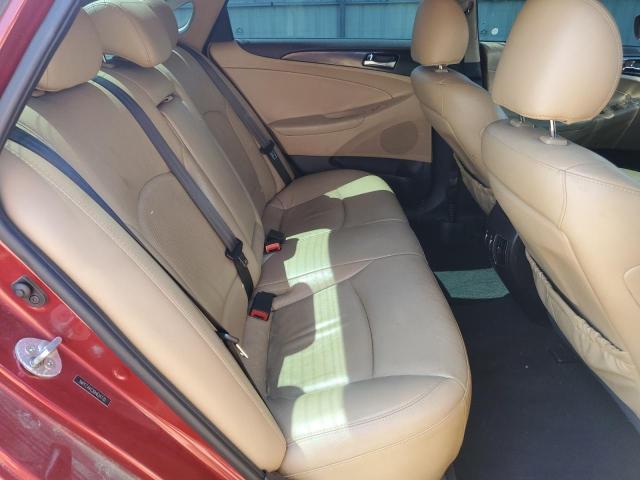 5NPEC4AC3DH624770 - 2013 HYUNDAI SONATA SE წითელი ფოტო 10