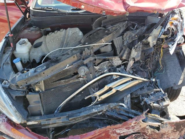 5NPEC4AC3DH624770 - 2013 HYUNDAI SONATA SE წითელი ფოტო 11